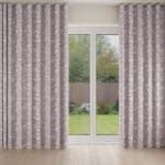Emmeline Violet  Wave Curtain