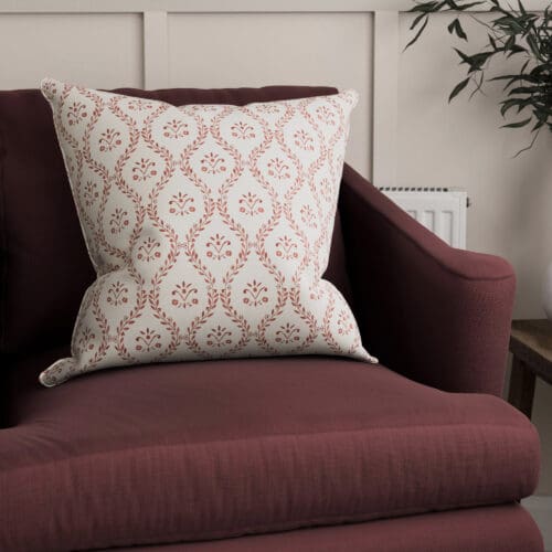 Marigold Scarlet Cushion