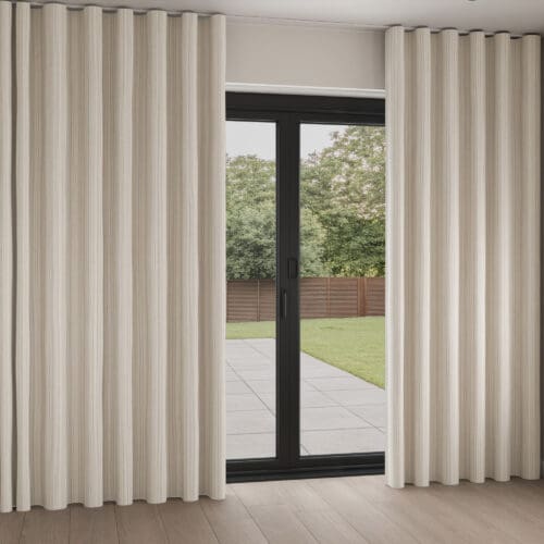 Hatherleigh Chambray Wave Curtain