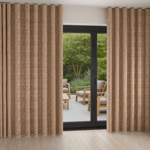 Bramble Ginger Wave Curtain