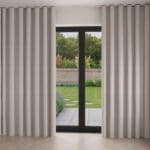 Florence Graphite Wave Curtain