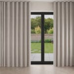 Florence Graphite Wave Curtain