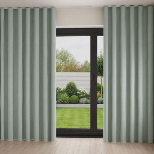 Florence Sage Wave Curtain