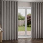 Arabella Graphite Wave Curtain
