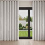 PaFia Silver Wave Curtain