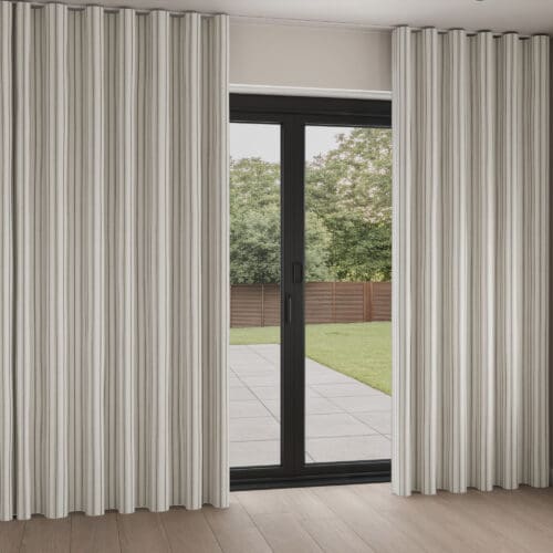 Rosalie Slate Wave Curtain