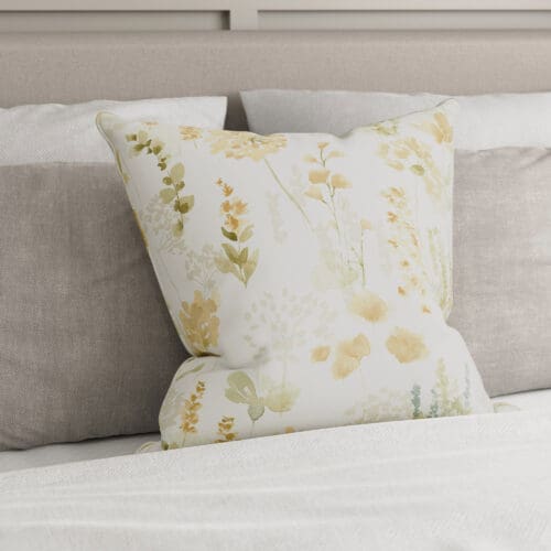 Delphine Maize Cushion