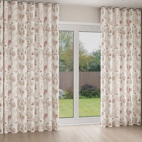 Delphine Peony Wave Curtain