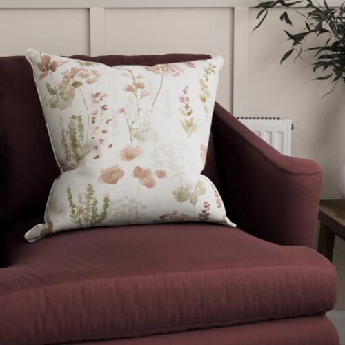 Delphine Peony Cushion