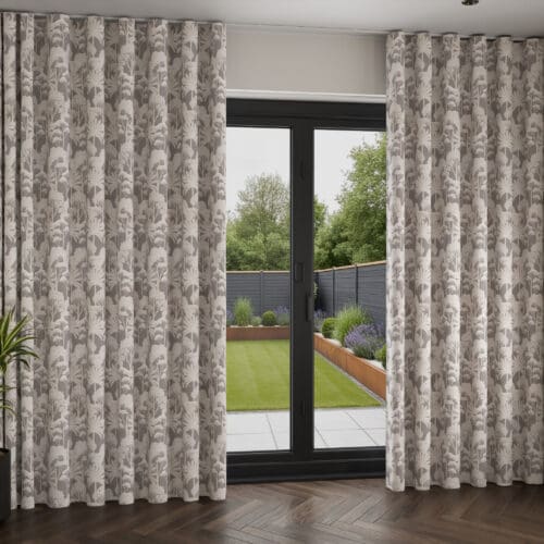 Hazelwood Slate Wave Curtain