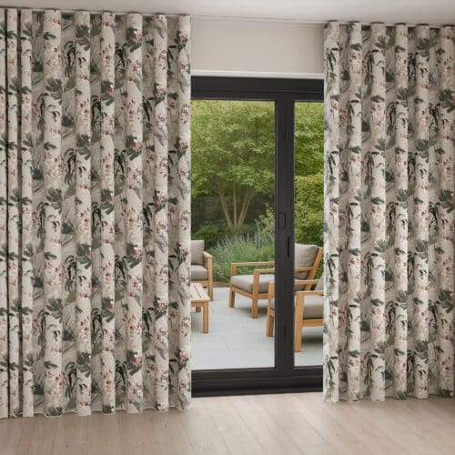 Tansy Berry Wave Curtain