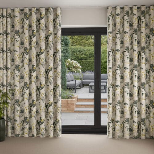 Tansy Gold Wave Curtain