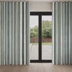 Georgiana Azure Wave Curtain