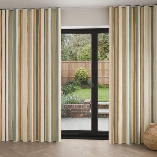 Georgiana Copper Wave Curtain