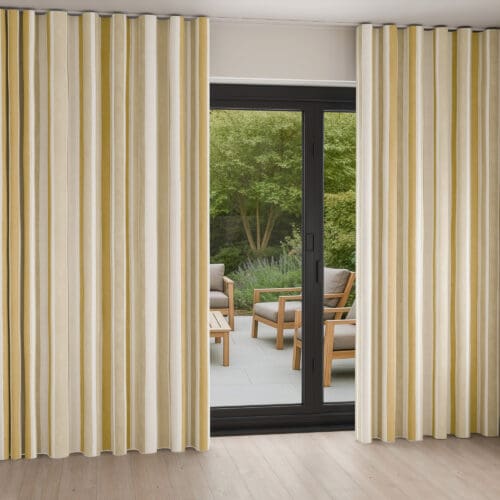 Georgiana Maize Wave Curtain
