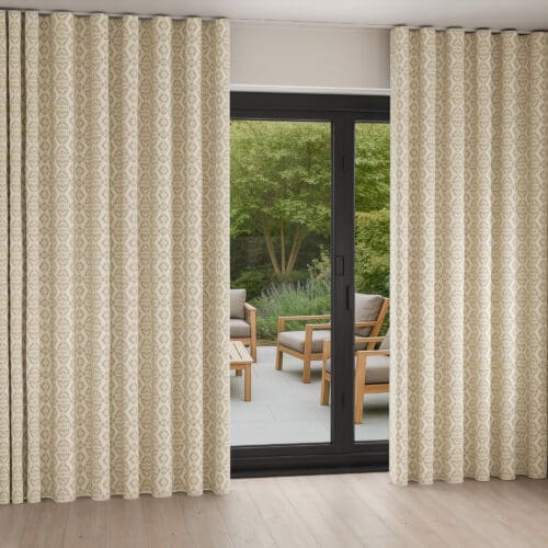 Ashcombe Gold Wave Curtain