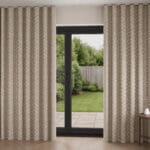 Ashcombe Rose Wave Curtain