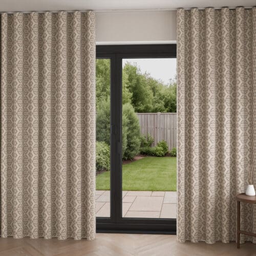 Ashcombe Rose Wave Curtain