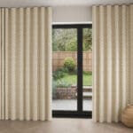 Ashcombe Terracotta Wave Curtain