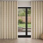 Ashcombe Terracotta Wave Curtain