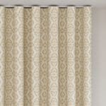 Ashcombe Terracotta Wave Curtain