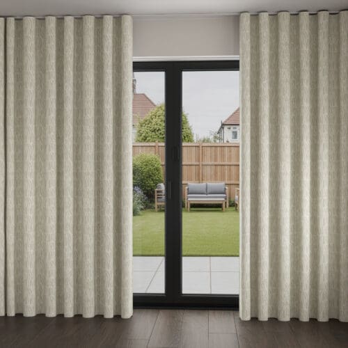 Olive Moss Wave Curtain
