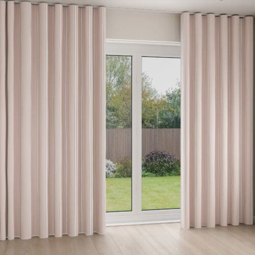 Aubrey Blush Wave Curtain