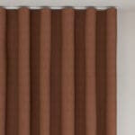 Blythe Burnt Umber Wave Curtain