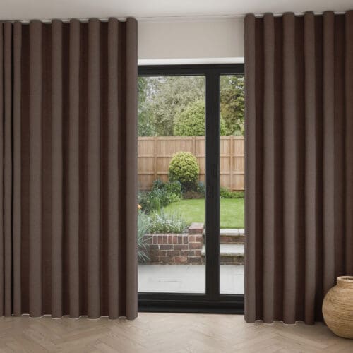 Etta Mahogany Wave Curtain