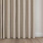 Etta Taupe Wave Curtain