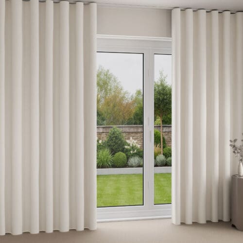 Mila Bone Wave Curtain