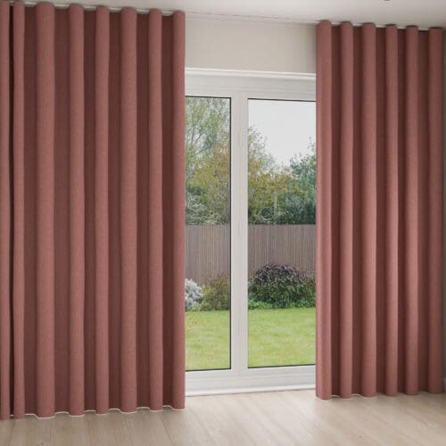 Clarissa Rouge Wave Curtain