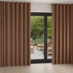 Merrick Rust Wave Curtain