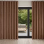 Merrick Rust Wave Curtain