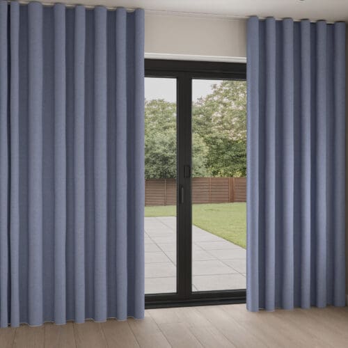 Ashby Denim Wave Curtain
