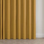 Merrick Ochre Wave Curtain