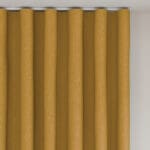 Merrick Ochre Wave Curtain