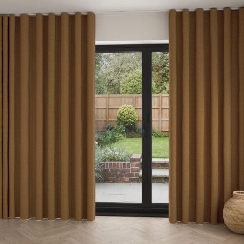 Penrose Tumeric Wave Curtain
