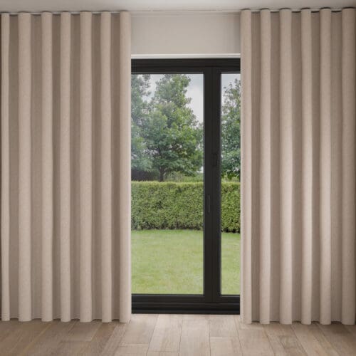 Calder Oatmeal Wave Curtain