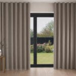 Calder Hessian Wave Curtain