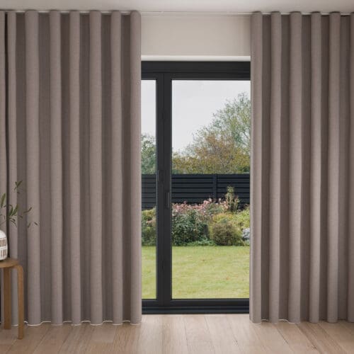Ashby Bronze Wave Curtain