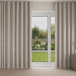 Doveley Taupe Wave Curtain