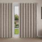 Doveley Taupe Wave Curtain