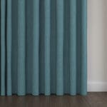 Juniper Teal Wave Curtain