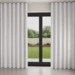 Clementine Frost Wave Curtain