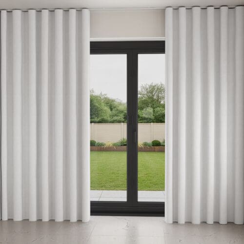 Clementine Frost Wave Curtain