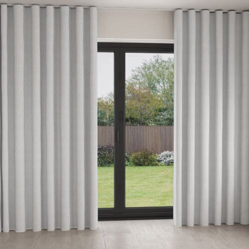 Clementine Cloud Wave Curtain
