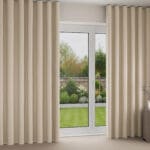 Clementine Stone Wave Curtain