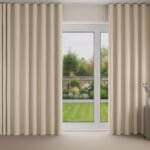 Clementine Stone Wave Curtain