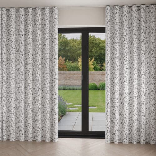 Lidia Raven Wave Curtain